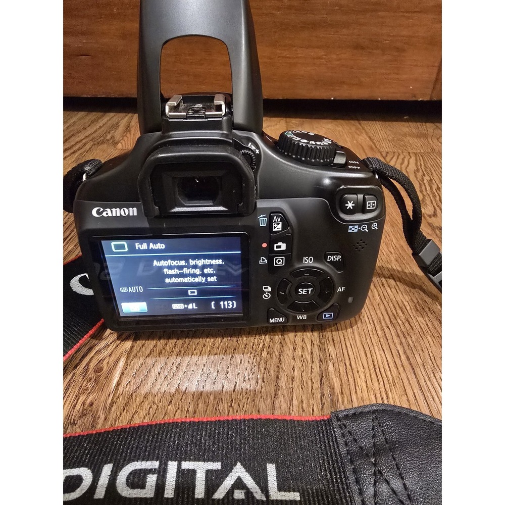 Canon EOS Rebel T3 DSLR Camera Kit w/ EF-S 18-55mm Lens, Battery, SD Card - Picture 8 of 11